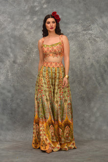 Elephant Sharara Cape