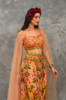 Peacock Sharara Set