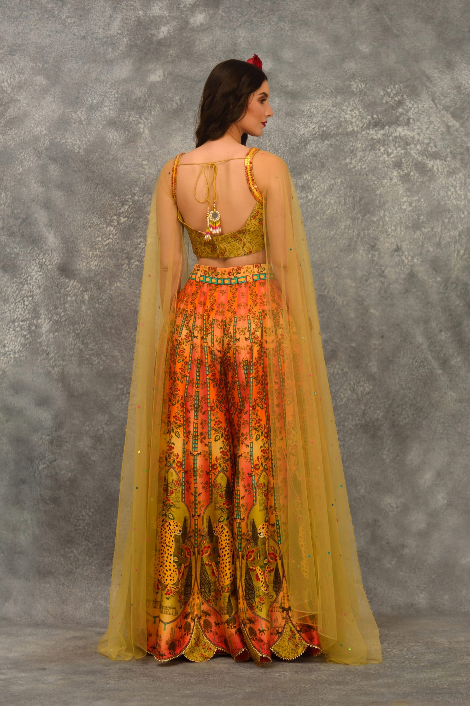 Cheeta Sharara Set