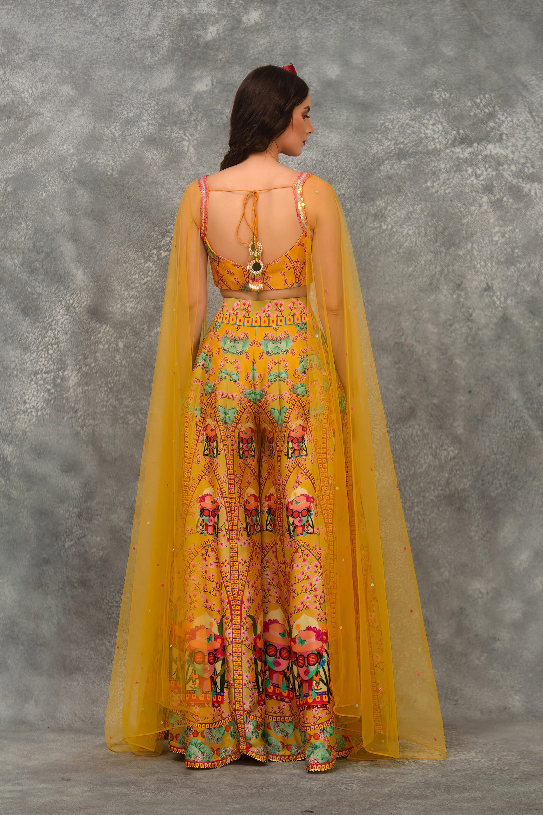 Face Sharara Set