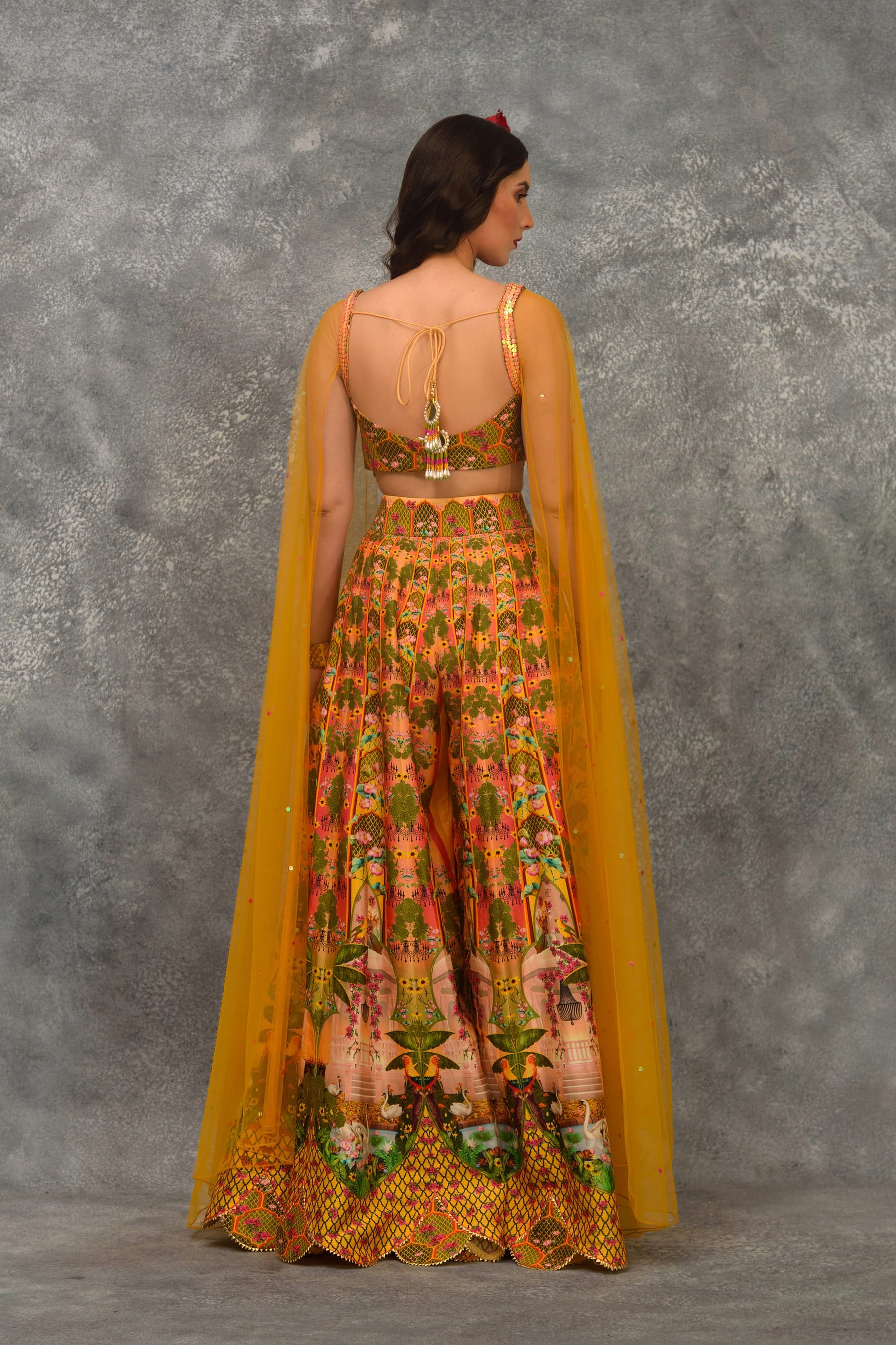 Swan Sharara Set