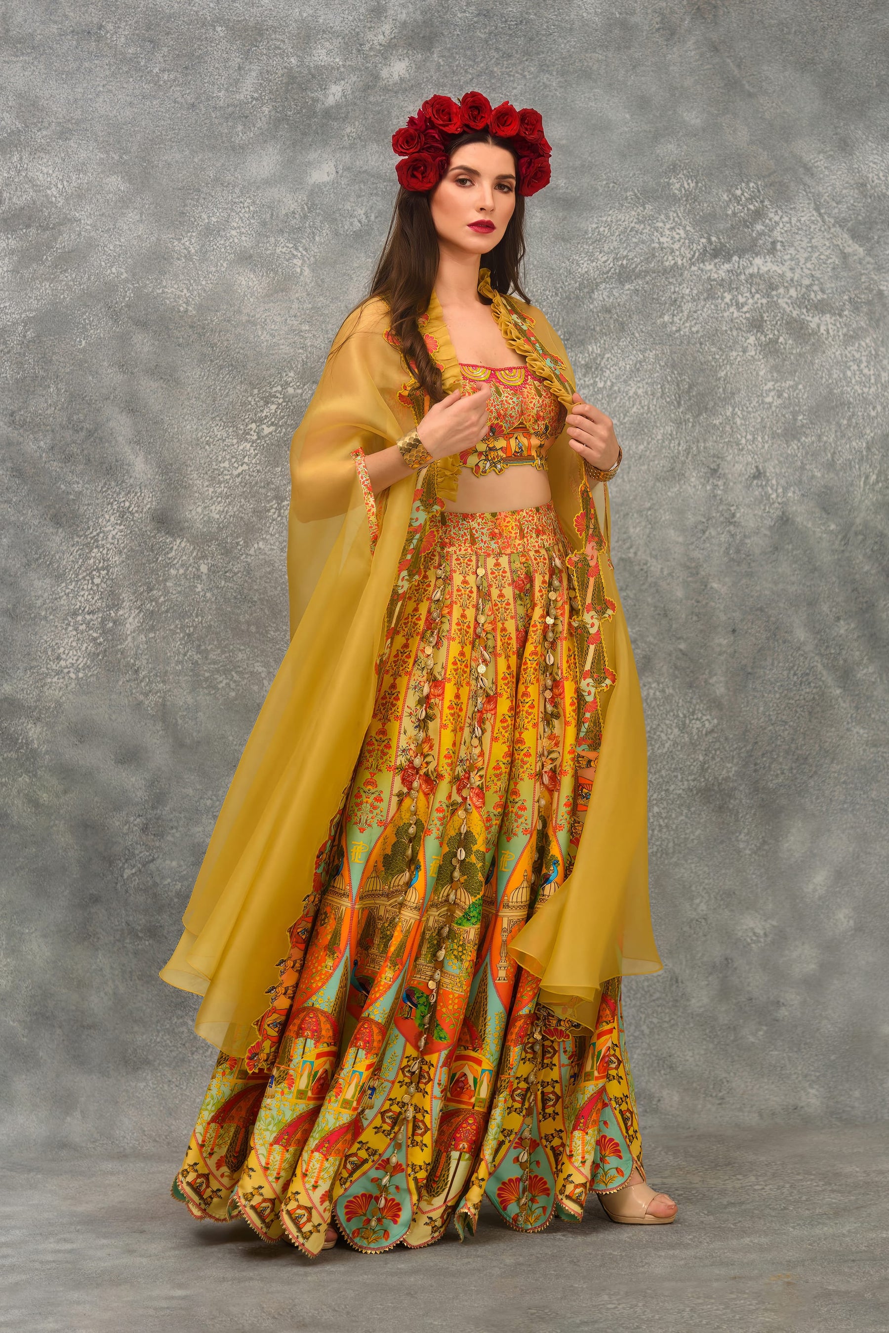 Doli Sharara Cape