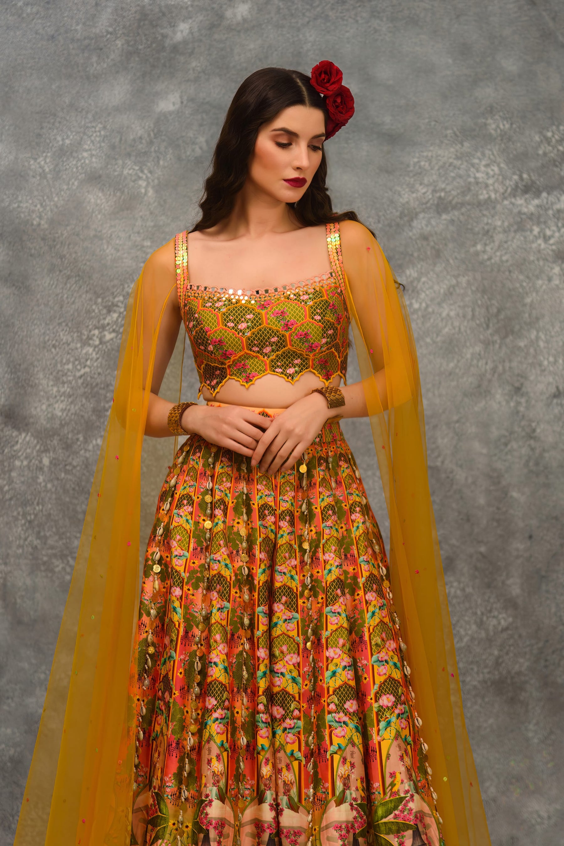 Swan Sharara Set