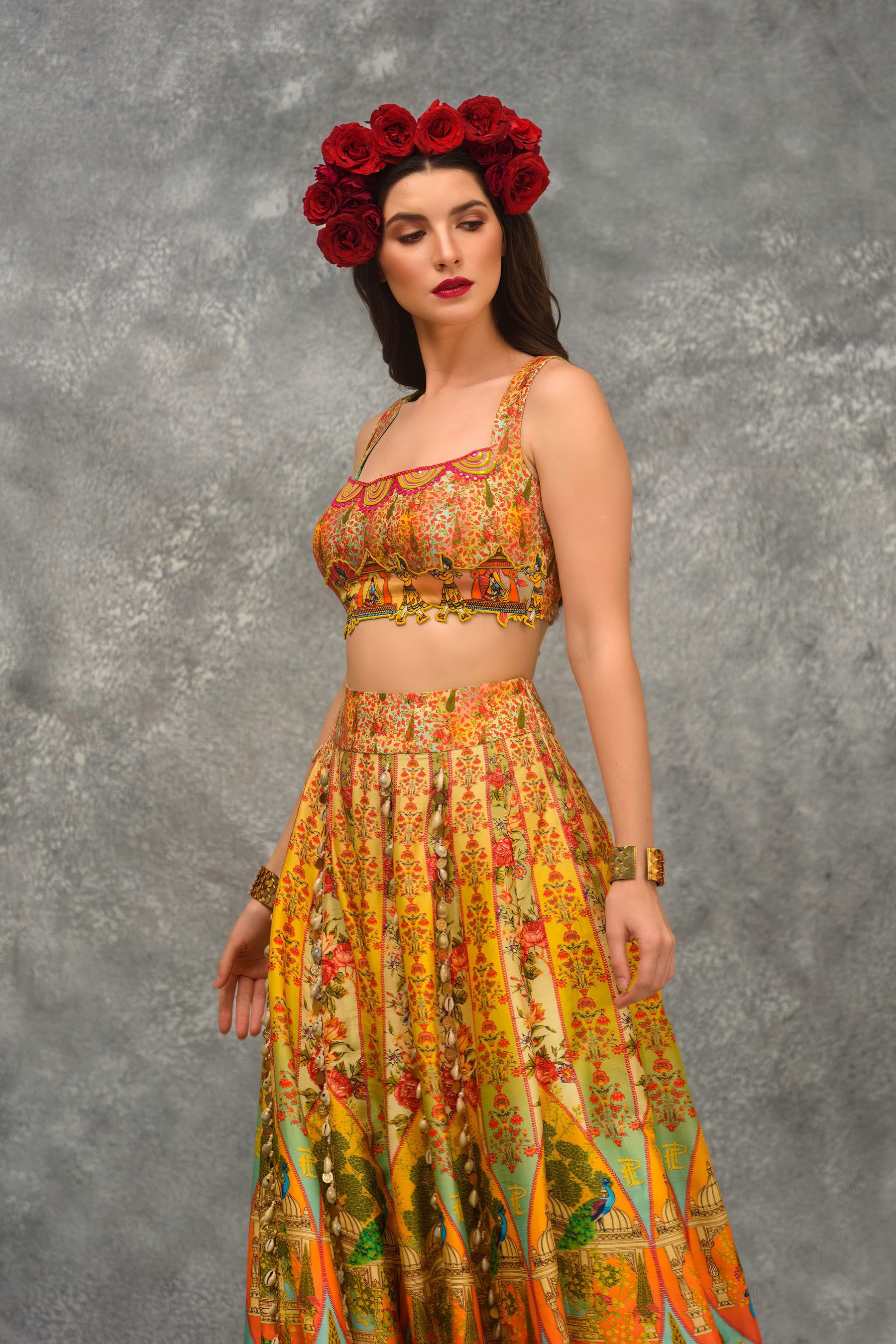 Doli Sharara Cape