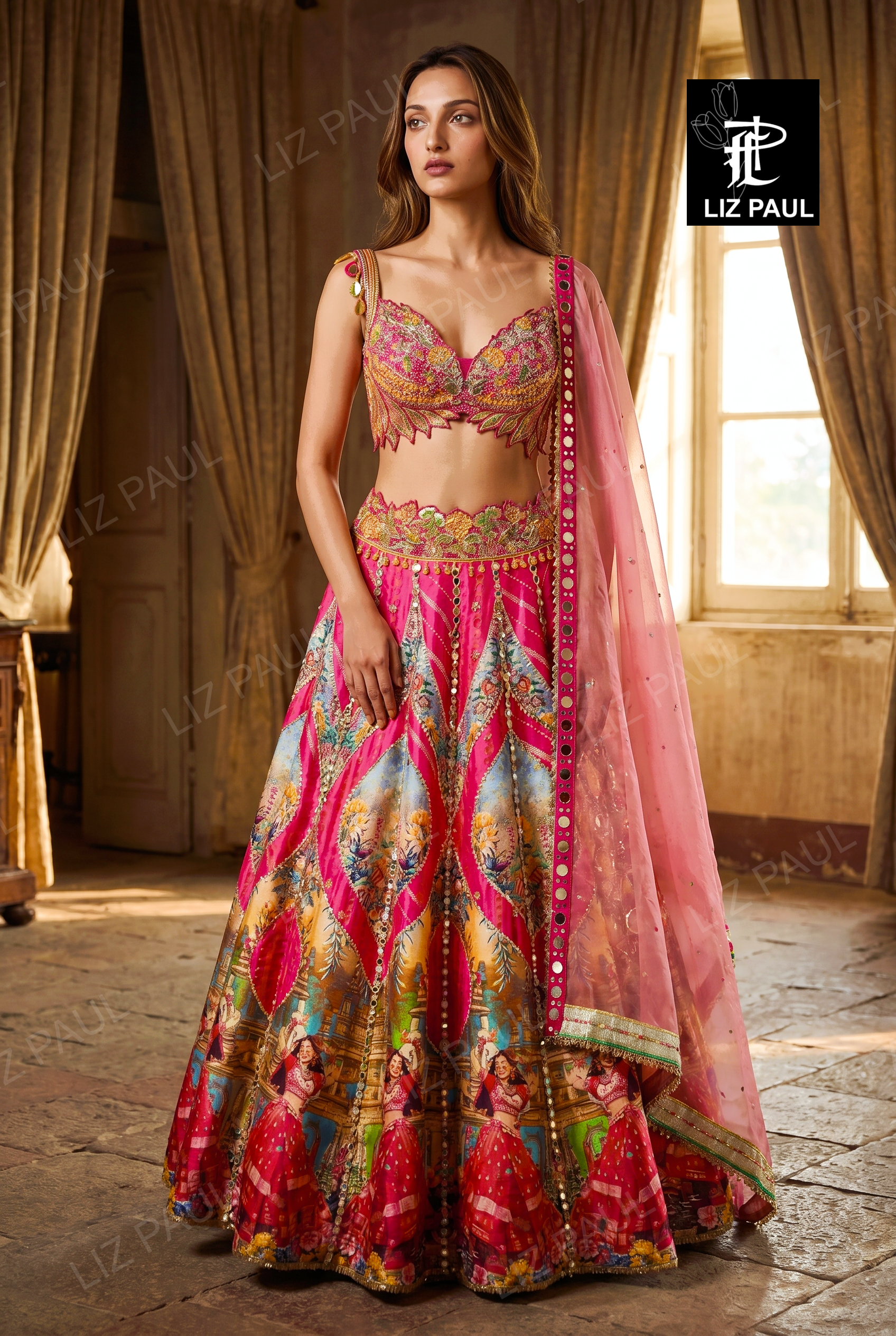 Dancing Girl Lehenga