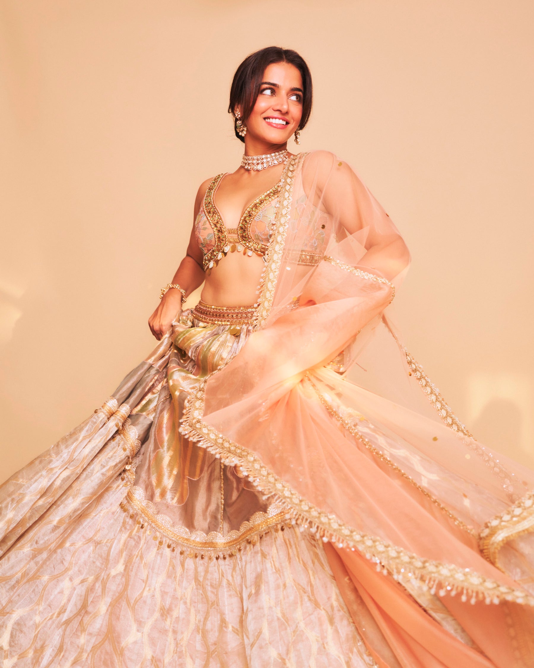Wamiqa Gabbi In Ehsaas Lehenga