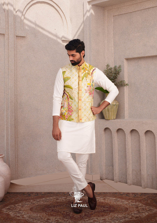 Banana Tree Nehru Jacket