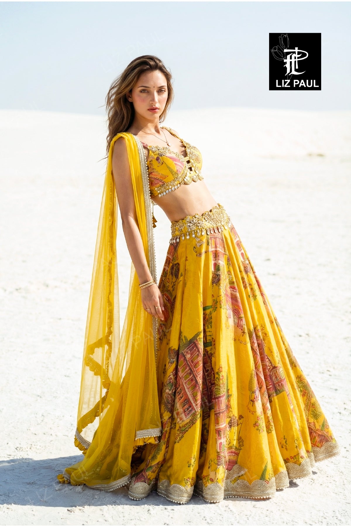 Rajasthan City Palace Skirt Set